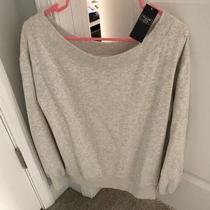 Abercrombie off the shoulder sweatshirt